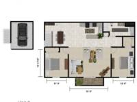 $1,435 / Month Apartment For Rent: 6902 Weston Ridge Dr #41 - River Trail Estates ...
