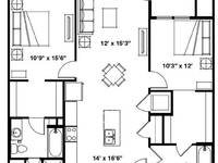 $1,765 / Month Apartment For Rent: 688 W Nicholes Lane - 208 - Alvera At The Meado...