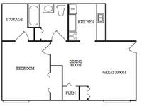 $775 / Month Apartment For Rent: 16695 Washington Sq - Washington Place Apartmen...