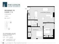 $2,550 / Month Apartment For Rent: 150 S Independence Mall W Unit 718 - The Ledger...