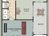 $1,215 / Month Apartment For Rent: 3041 W. Walnut Hill Ln. 1214 - Rustic Ridge Apa...