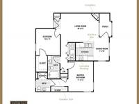 $1,350 / Month Apartment For Rent: 17751-C Village Brooke Dr. E. - Pebble Brook Vi...
