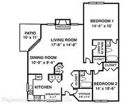 $2,240 / Month Apartment For Rent: 3902 Sagemore Dr. - SAGEMORE APARTMENTS | ID: 1...