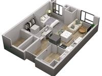 $875 / Month Apartment For Rent: 2701 S Burnsfield Ave. - 1212 - PowderHaus Apar...