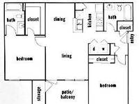 $1,660 / Month Apartment For Rent: 8455 Offenhauser Drive #1127 - Enclave Apartmen...