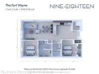 $2,333 / Month Apartment For Rent: 918 Fort Wayne Avenue Unit 420 - Nine+Eighteen ...