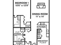 $2,240 / Month Apartment For Rent: 2902 Sagemore Dr - SAGEMORE APARTMENTS | ID: 11...