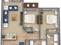 $1,325 / Month Apartment For Rent: 2601 Jefferson Rd - 208 - Prairie Lakes Managem...
