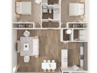 $1,000 / Month Apartment For Rent: 606 E 4th Strret 606I - Stone Ridge Luxury Apar...