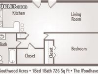 $1,430 / Month Apartment For Rent