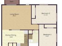 $950 / Month Apartment For Rent: 6539 Vista Dr. #39307 - Sun Prairie & Vista...