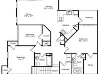 $1,550 / Month Apartment For Rent: 2000 Central Parkway - 0605 - Carrington Park A...