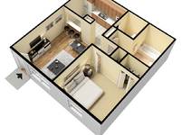$995 / Month Apartment For Rent: 1431 King George Blvd 18-C - Lanier Management,...
