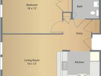 $1,675 / Month Apartment For Rent: 30 Crosby Street, Unit 205 - BRT General Corpor...