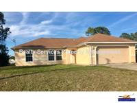 $1,275 / Month Home For Rent: JUST LISTED, 3/2 With Two Stall Garage, All Til...