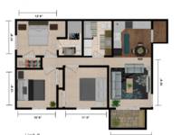 $1,665 / Month Apartment For Rent: 415 S Grant Ave #7 - SCS Sturgeon Bay Estates |...