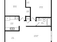 $735 / Month Apartment For Rent: Two Bedroom Apartment - Vanderbilt Place Apartm...