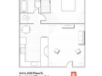 $2,095 / Month Apartment For Rent: 2230 Prince St Unit 4 - Sukhdeep & Reva Kap...