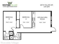 $2,000 / Month Room For Rent: 623 W. College Ave. R9 - Westside Village | ID:...
