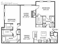 $2,573 / Month Apartment For Rent