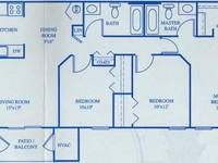 $715 / Month Apartment For Rent: Two Bedroom Two Bath - Cedarshores Apartments |...