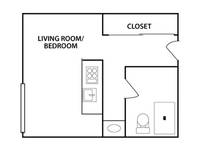 $1,350 / Month Room For Rent: 1255 University Avenue - Twelve55 Living Apartm...