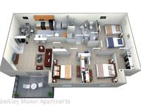 $1,345 / Month Apartment For Rent: 90 Berkley Manor Dr - Berkley Manor | ID: 9957317