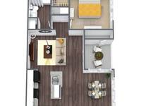 $1,032 / Month Apartment For Rent: SAFFRON - Audubon Crest Apartments | ID: 11226149