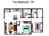 $912 / Month Apartment For Rent