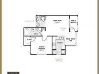 $1,370 / Month Apartment For Rent: 17751-E Village Brooke Dr. E. - Pebble Brook Vi...