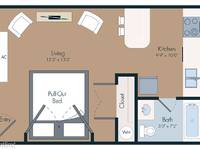 $999 / Month Apartment For Rent: Studio - Canterbury Apartments | ID: 7417702