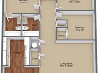 $1,070 / Month Apartment For Rent: The Darlington - Carolina Crossing Apartments |...