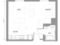 $1,165 / Month Apartment For Rent: 521 W 2nd - Unit 302 - East West Property Manag...