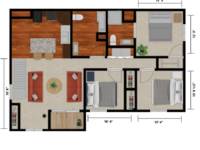$1,565 / Month Apartment For Rent: 940 Blue Stone Ln #6 - Blue Stone Estates | ID:...