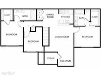 $1,158 / Month Apartment For Rent: 3 Bedroom 2 Bath - Rotonda Lakes Senior Communi...