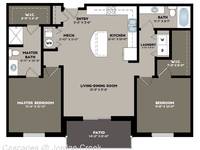 $1,485 / Month Apartment For Rent: 8350 Cascade Avenue Unit 6304 - Cascades At Jor...