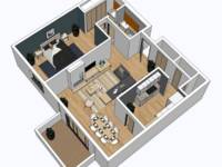 $1,025 / Month Apartment For Rent: 531 Belmonte Park North - 612 - Peak 10 Propert...