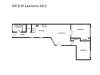 $1,450 / Month Apartment For Rent: 3318 W. Lawrence -3 - 3316 Lawrence, LLC | ID: ...