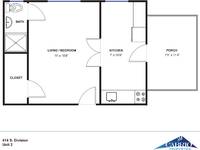 $1,610 / Month Apartment For Rent: #2 - Studio - Cabrio Properties | ID: 188292
