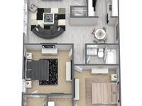 $1,158 / Month Apartment For Rent