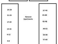 $750 / Month Apartment For Rent: Hanover Apartments 1-Bed - Hanover Apartments |...