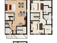 $2,025 / Month Apartment For Rent: Thornsbrook Drive - 2604 - Park Place Town Cent...