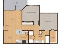 $1,275 / Month Apartment For Rent: 12910 Club House Blvd #2305 - Villa Espada Apar...