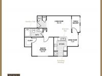 $1,150 / Month Apartment For Rent: 5469-F Village Winds Dr. - Pebble Brook Village...